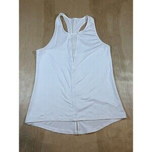 Zyia Active Tank Top Womens Size Medium White Racerback Effortless